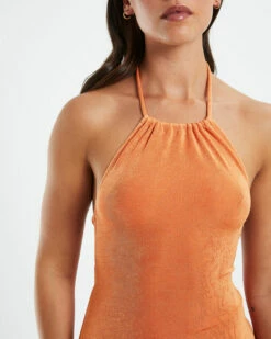 Jedida Mini Dress Orange -Insight Shop 6 38308