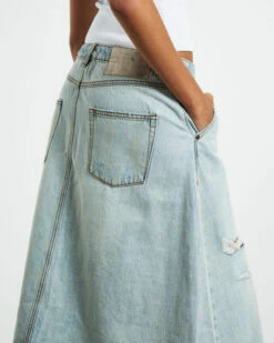 One Teaspoon Kansas Carter Long Denim Skirt Blue Mrs 13 One Teaspoon Kansas Carter Long Denim Skirt Blue Mrs -Insight Shop 6 38790