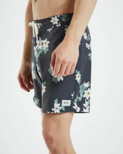 Rhythm Bloom 17" Trunk Boardshorts Black -Insight Shop 6 39060