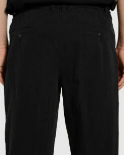 Cross Linen Pants Black 13 Cross Linen Pants Black -Insight Shop 6 40036