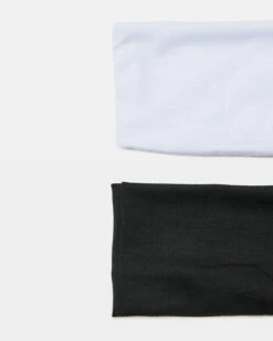 Amber Jersey 2 Piece Headband Set Black/White -Insight Shop 6 4089