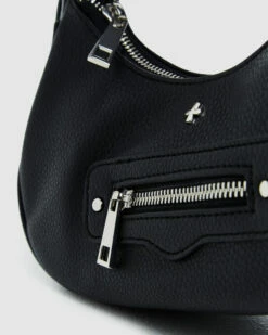 Moto Bag Black Pebble/Silver -Insight Shop 6 42653