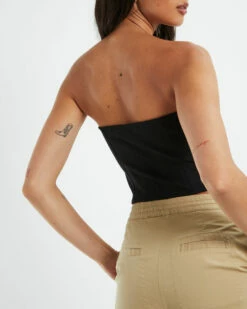 Calvin Klein Bustier Top Black -Insight Shop 6 43786