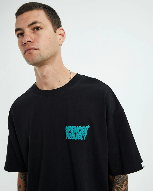 Puffy Short Sleeve T-Shirt Black 8 Puffy Short Sleeve T-Shirt Black - Image 6