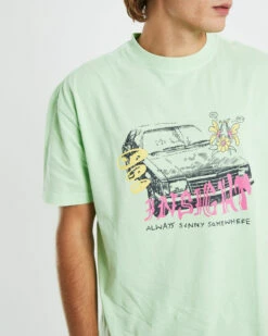 Insight Somewhere Short Sleeve T-Shirt Light Green -Insight Shop 6 47205