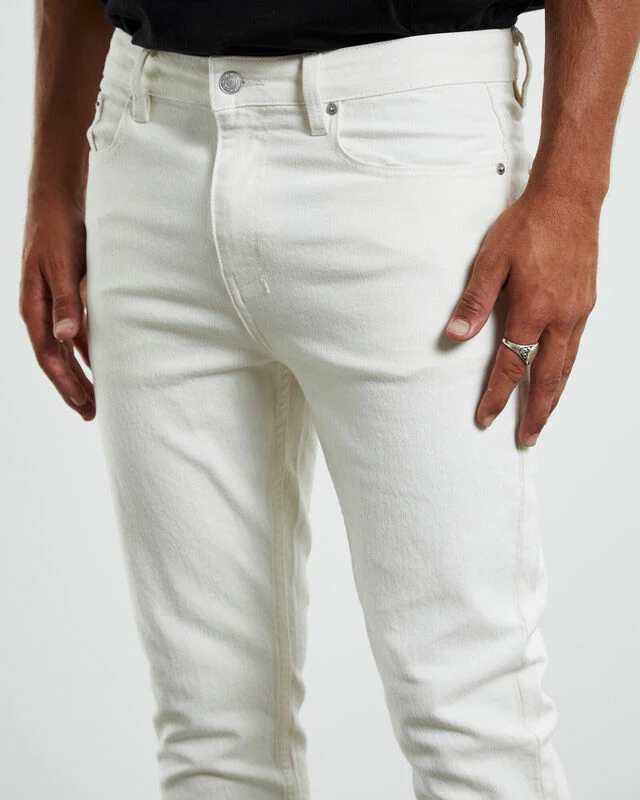 Insight City Riot Slim Jeans White 8 Insight City Riot Slim Jeans White - Image 6