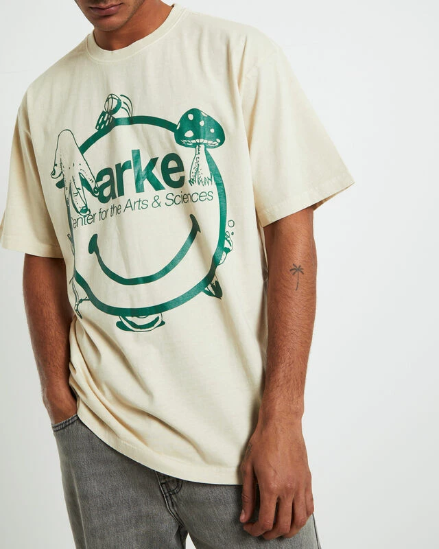 MARKET Smiley Arts & Sciences T-shirt Sand 8 MARKET Smiley Arts & Sciences T-shirt Sand - Image 6