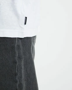 Afends Crops Hemp Retro Fit Short Sleeve T-Shirt White -Insight Shop 6 48038