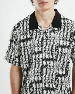 Marilyn Absent Short Sleeve Shirt Grey 13 Marilyn Absent Short Sleeve Shirt Grey -Insight Shop 6 48603