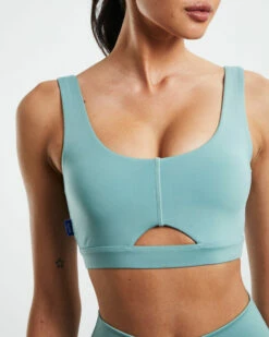 03 Outdoor Active Crop Bra Green 13 03 Outdoor Active Crop Bra Green -Insight Shop 6 48645