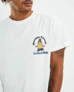 Rituals Regular Fit T-Shirt Vintage White -Insight Shop 6 49123