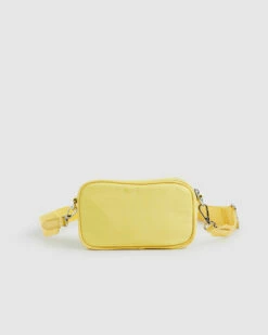 Lala Crossbody Recycled Bag Lemon Nylon -Insight Shop 6 50192