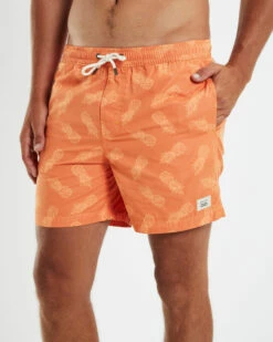 Pineapple 16" Volley Boardshorts Tangerine -Insight Shop 6 50658