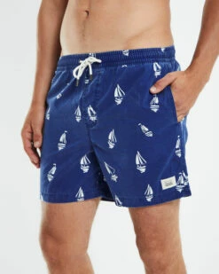 Sloop 16" Volley Boardshorts Navy -Insight Shop 6 50664