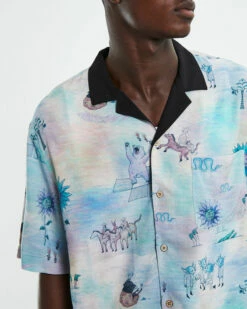 Insight Mutilated Short Sleeve Resort Shirt Multi 13 Insight Mutilated Short Sleeve Resort Shirt Multi -Insight Shop 6 52144