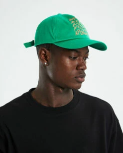 Afends Sleepy Hollows Unisex Hemp Cap Forest Green -Insight Shop 6 52186