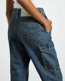 One Teaspoon Zipped Cargo Motion Jeans Used Blue 13 One Teaspoon Zipped Cargo Motion Jeans Used Blue -Insight Shop 6 53329
