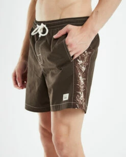 Botanic 16" Volley Boardshorts Brown -Insight Shop 6 54010