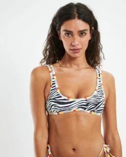 90's Duo Crop Bikini Top Bronco Black/White 13 90's Duo Crop Bikini Top Bronco Black/White -Insight Shop 6 54070