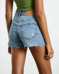 BDG Urban Outfitters BDG Aline Cutoff Denim Shorts Mid Vintage Blue -Insight Shop 6 54353