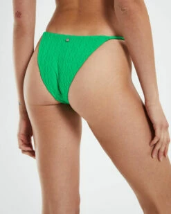 Rhythm Ripple Rib String Bikini Bottoms Green -Insight Shop 6 56225