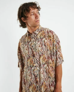 Miami Oversized Short Sleeve Shirt Multi 13 Miami Oversized Short Sleeve Shirt Multi -Insight Shop 6 56289
