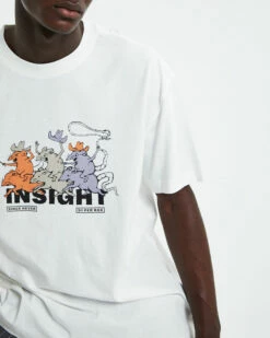 Insight Box Rats Short Sleeve T-Shirt White -Insight Shop 6 56313