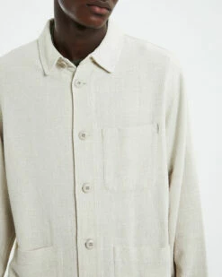 Wilson Textured Chore Jacket Dune White 13 Wilson Textured Chore Jacket Dune White -Insight Shop 6 56361