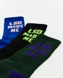 Insight LSD Made Me Socks 3 Pack Assorted 13 Insight LSD Made Me Socks 3 Pack Assorted -Insight Shop 6 56686