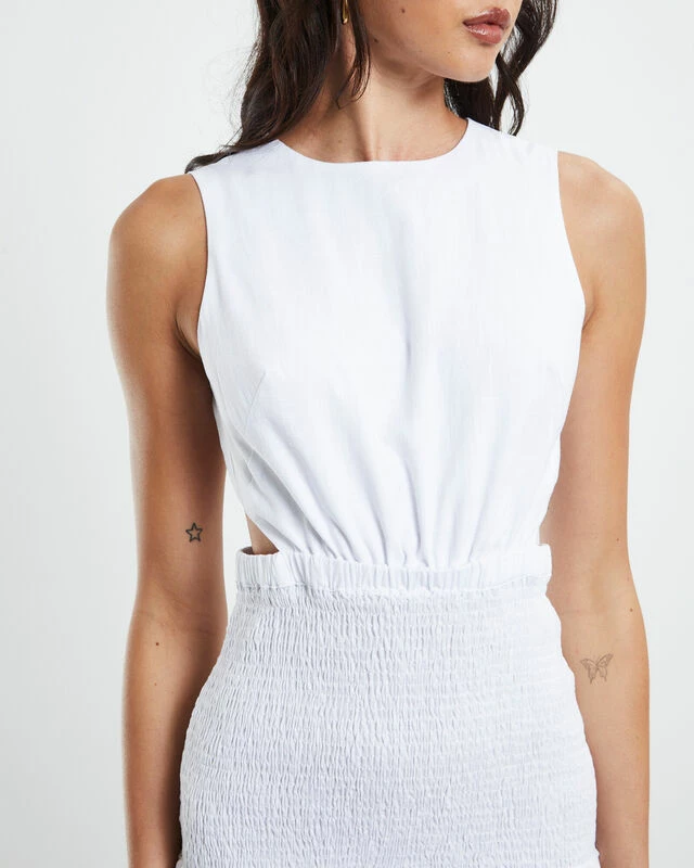 Lottie Dress White 8 Lottie Dress White - Image 6