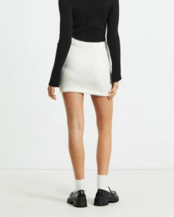 Winnie Mini Skirt White -Insight Shop 6 57180
