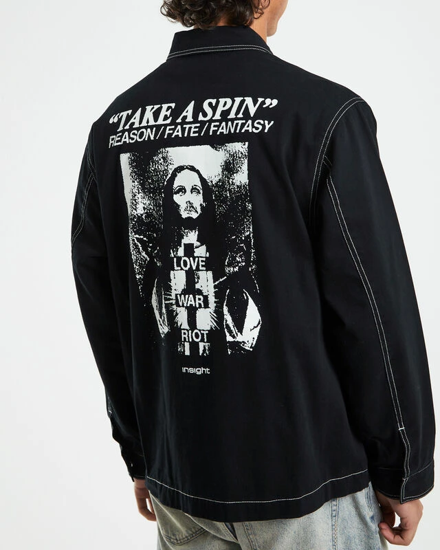 Insight Spinners Jacket In Black 8 Insight Spinners Jacket In Black - Image 6