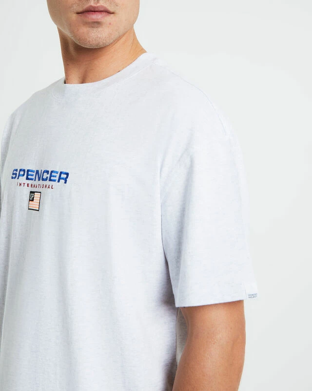 International T-Shirt Frost Marle Grey 8 International T-Shirt Frost Marle Grey - Image 6