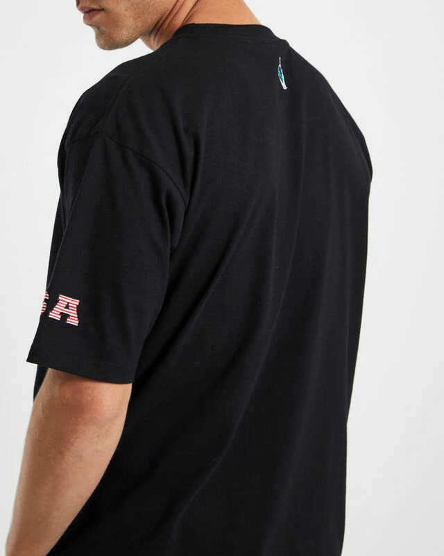 Nautica Trela Short Sleeve T-Shirt Black 8 Nautica Trela Short Sleeve T-Shirt Black - Image 6