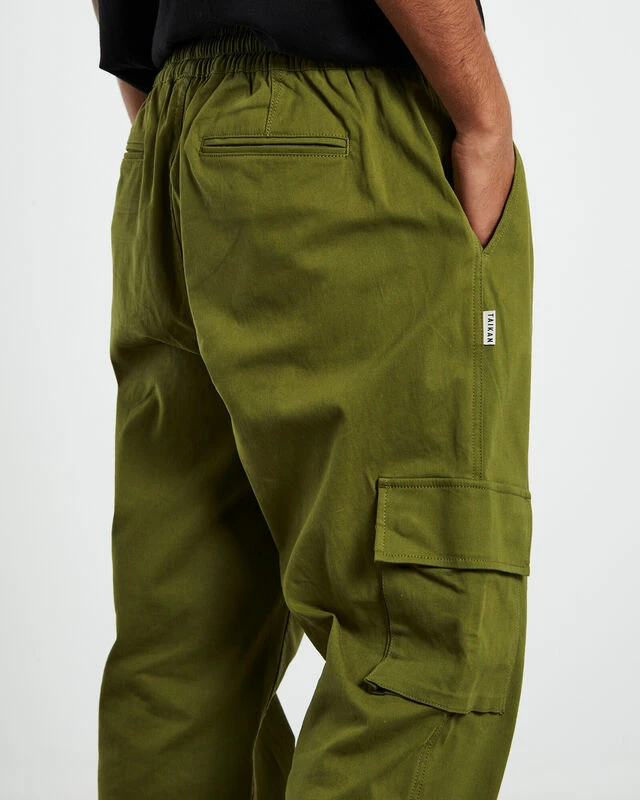 Cargo Pants Olive Green 8 Cargo Pants Olive Green - Image 6