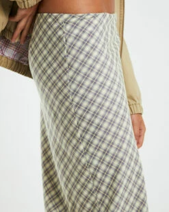 Insight Jenny Plaid Bias Midi Skirt In Multi 13 Insight Jenny Plaid Bias Midi Skirt In Multi -Insight Shop 6 59438