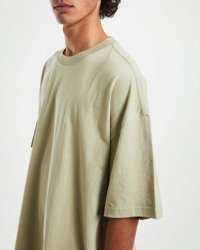 OG Oversized T-Shirt In Sand 8 OG Oversized T-Shirt In Sand - Image 6