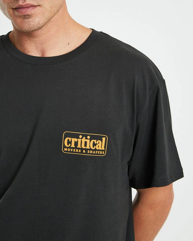 Shaker Short Sleeve T-Shirt Black 8 Shaker Short Sleeve T-Shirt Black - Image 6