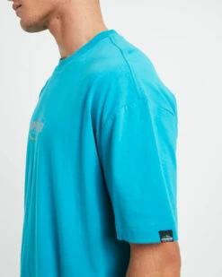 Nitro Short Sleeve T-Shirt In 90s Aqua Blue -Insight Shop 6 59795