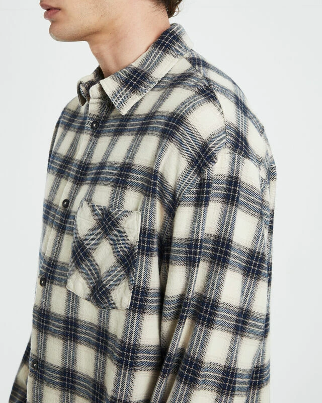 Portland Flano Long Sleeve Shirt In Check 8 Portland Flano Long Sleeve Shirt In Check - Image 6