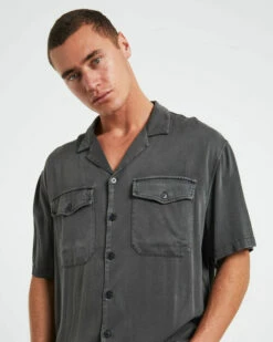 Sandon Short Sleeve Shirt Pewter Grey -Insight Shop 6 61901