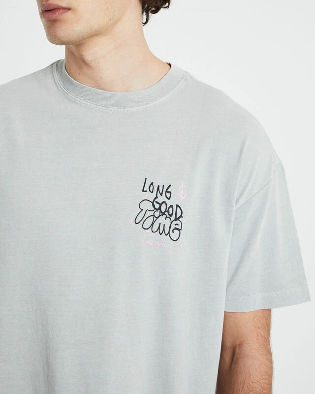 Insight Rest Well Short Sleeve T-Shirt In Ash 8 Insight Rest Well Short Sleeve T-Shirt In Ash - Image 6