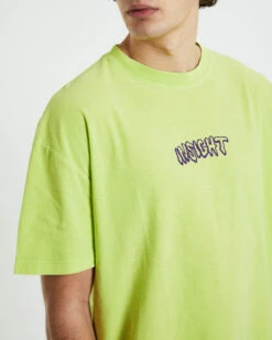 Insight Dive Short Sleeve T-Shirt In Lime Green -Insight Shop 6 62209