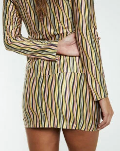 Insight Tatiana Wave Print Low Rise Mini Skirt Assorted 13 Insight Tatiana Wave Print Low Rise Mini Skirt Assorted -Insight Shop 6 6224