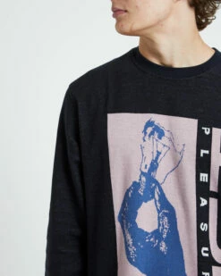 Huf X Pleasures Light Up Jacquard Long Sleeve Knit Black -Insight Shop 6 6747