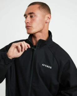 Afends Icebergs Recycled Canvas Jacket Black 13 Afends Icebergs Recycled Canvas Jacket Black -Insight Shop 6 73073