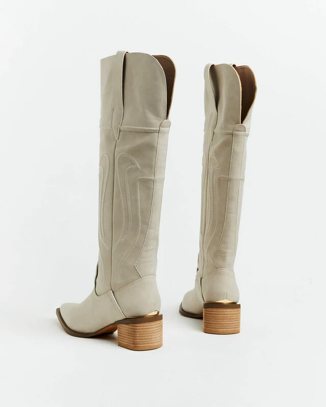 Dynasty Cowboy Boot In Nubuk 8 Dynasty Cowboy Boot In Nubuk - Image 6