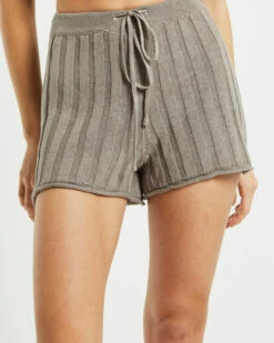 Bambi Knit Short In Mushroom -Insight Shop 6 74244