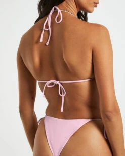 Halter Bikini Top In Baby Pink -Insight Shop 6 74850