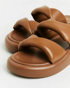 Therese Slides In Tan -Insight Shop 6 75880